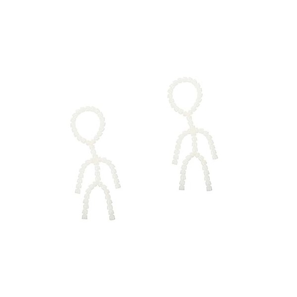 ibasenice 3 Pièces Poupée Articulation Squelette Poupée Squelette en Peluche Cadre De Poupée Squelette De Poupée Silencieux S