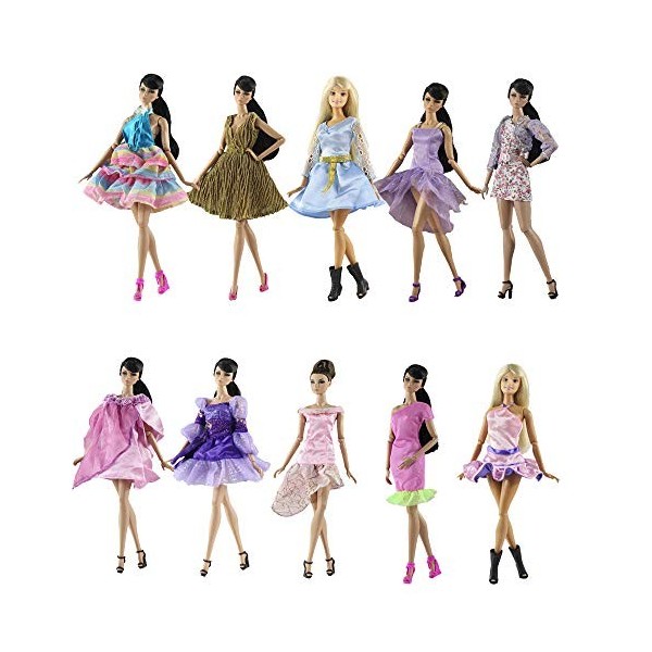 GIVBRO Vêtements de poupée pour poupées de 29,9 cm, 30 cm, accessoires de costume, jeu de rôle, 4 pièces envoyés au hasard 
