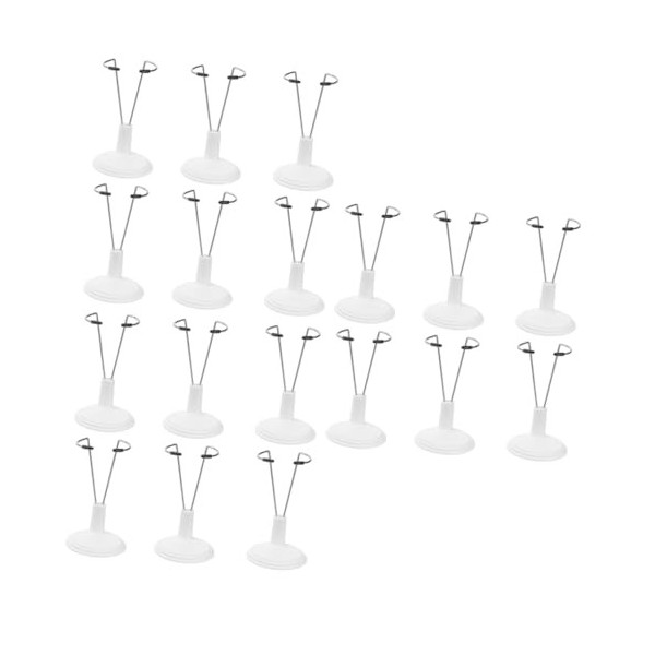 ibasenice 12 Pièces Mini Accessoires Enfants Jouets À Collectionner Présentoir Kidcraft Playset Support De Poupée Rack Figuri