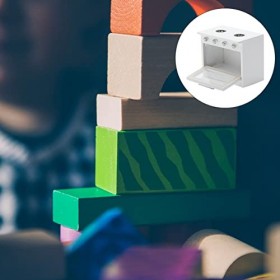 ORFOFE 2 Pièces Table De Cuisson à Gaz pour Maison De Poupée Meubles De Poupée Miniature Fournitures De Maison De Poupée Mini