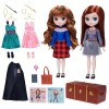 HARRY POTTER - COFFRET POUPÉE 20 CM + ACCESSOIRES HARRY POTTER WIZARDING WORLD - Poupée figurine Articulée Harry Potter 20 cm