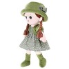 Qchomee Poupée de Chiffon Fille Mignonne Jouet en Peluche Bébé Douce Poupée Ornement Maison Mini-Princesse Chapeau et Vêtemen