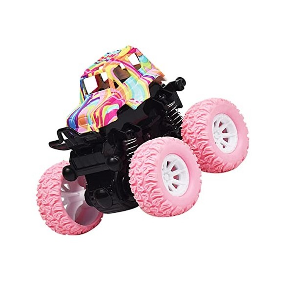 TOYANDONA 2 Pcs Jouet Voiture Anti-Impact Lecteur Quatre Inertie Pays Voitures pour Minis Anniversaire Enfants Garçons Modèle