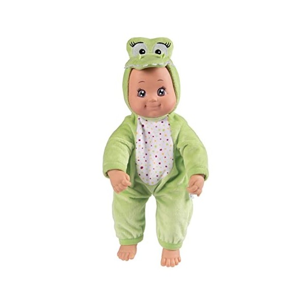 Smoby - Minikiss Poupon Crocodile - 30cm - Corps Souple - Piles Incluses - 210128WEB Vert