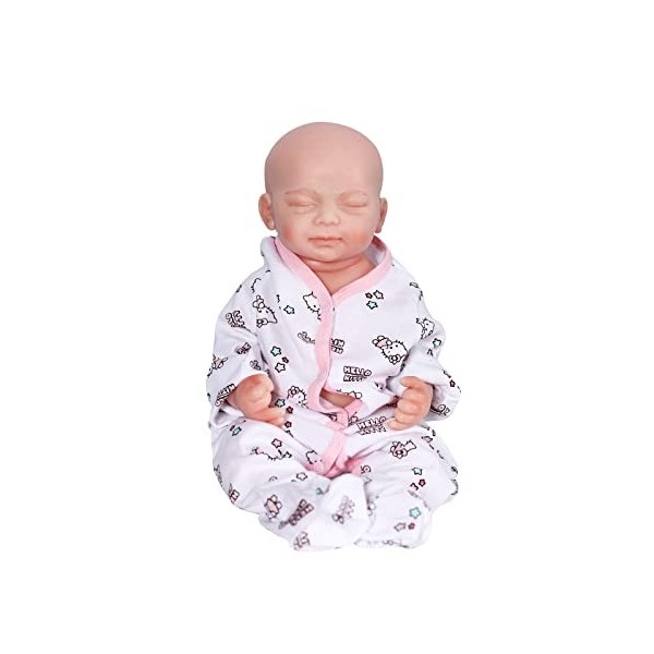 COSDOLL Poupée entièrement en silicone Reborn pour bébé entièrement en silicone, poupée non vinyle, poupée réaliste Reborn 5