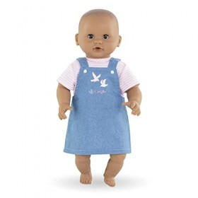 Corolle - Robe Marinière Bords de Loire, vêtement, pour Poupon 30cm, dès 18 Mois, 9000110840