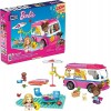 MEGA Barbie Aventure en Camping-car de rêve avec 2 mini-figurines, jeu de briques de construction, 123 pièces, pour enfant dè
