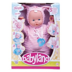 Famosa - 7004698 - Poupée - Poupée 30 Cm - 5 Fonctions : Rose