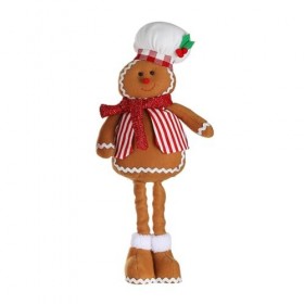 Heallege Figurines de poupée de noël télescopiques, décorations, poupées Debout de noël, Figurine de Cuisinier, Ornements de 