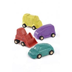 Miniland 32153 Eco Minimobile 9 cm 4 pièces