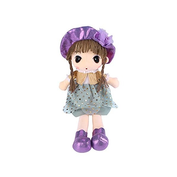 Poupée de Chiffon Fille Bébé Poupée Jouet en Peluche Jouet Poupée Adorable 1er Âge Conte de Fées Princesse Poupée Mignonne Pl