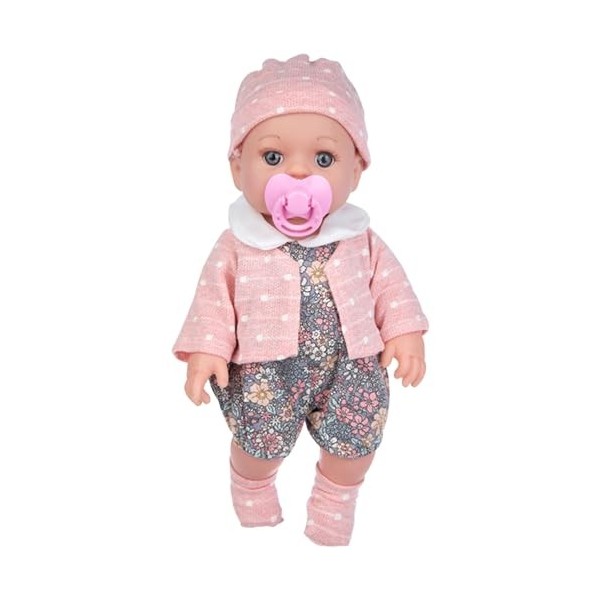 Reborn Dolls Poupées Bébé Reborn 11,8pouces Lavable Réaliste Bébé Poupée Pour Fille Avec Des Vêtements Mignons Et Joint Mobil