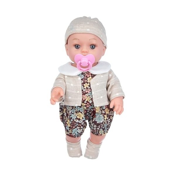 Reborn Dolls Poupées Bébé Reborn 11,8pouces Lavable Réaliste Bébé Poupée Pour Fille Avec Des Vêtements Mignons Et Joint Mobil