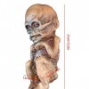 Limitoll Poupées effrayantes dhalloween | Statue en résine de Petites poupées effrayantes de 12,2 Pouces,Farces Poupée Zombi