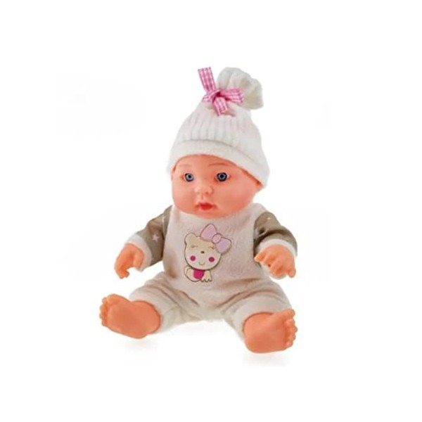 Toi Toys Poupée bébé avec chapeau 23 cm