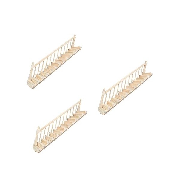 ibasenice Meubles De Maison De Poupée Mini Refrigerador Poupée Meubles Théâtre Escaliers Mini Maison Modèle Jouet Escaliers e