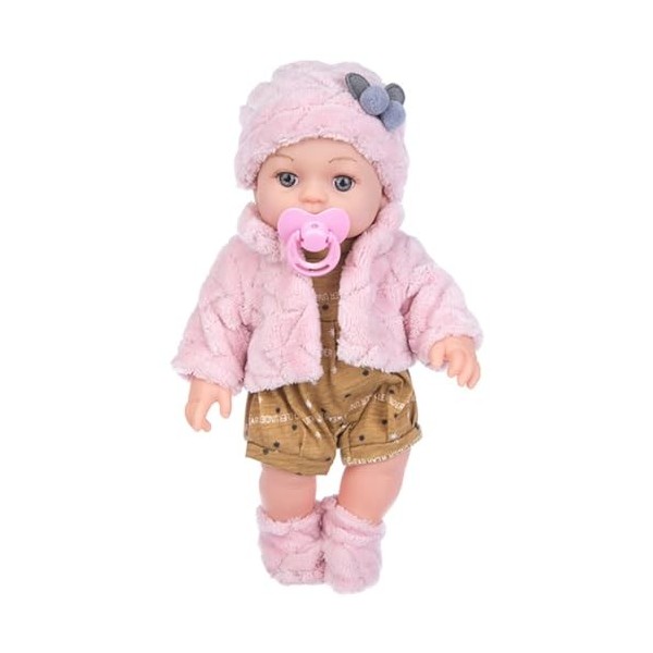 Neroyaner Dolls 11,8 Pouces lavables réaliste poupée pour Fille avec Une Fille avec des vêtements Mignons et Un Articulation 