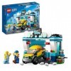 LEGO 60362 City La Station de Lavage, Jouet pour Enfants Dès 6 Ans, Garçons, Filles, Set avec Brosses à Laver Rotatives, Voit