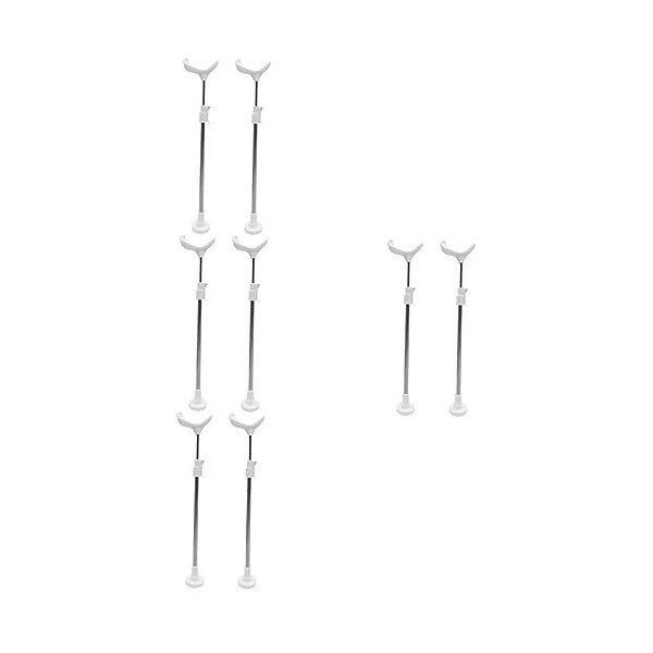 ibasenice 4 Pcs Poupée Stand Bjd Poupées Figure Stand Ombre Haute Porcelaine Poupée Jouet Bébé Poupée Action Figure Support D