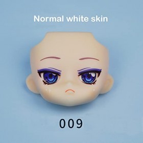 Tête de poupée Ob11 YMY Coquille de tête Chauve + Coquille de tête arrière + Support Facial pour poupée 1/12bjd, GSC, YMY, Co