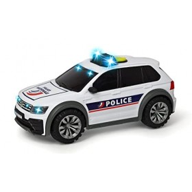 Dickie - Volkswagen Tiguan - 25cm - Voiture de Police - Effets Sonores et Lumineux - Piles Incluses - Dès 3 ans - 20371401600