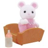 Sylvanian Families - 5069.0 - BEBE SOURIS BLANCHE SYLVANIAN