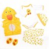 RUNGQIANY VêTements pour Bebe Reborn Ensemble Grand Canard Jaune Reborn Garcon Convient à 50cm-55cm Reborn Baby Doll VêTement