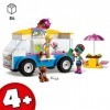LEGO 41715 Friends Le Camion de Glaces, Jouet à Construire avec Figurines Chien, Véhicule et Mini-Poupées Dash et Andrea, pou