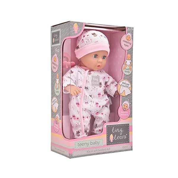 John Adams Poupée Teeny Baby Tiny Tears de 30,5 cm