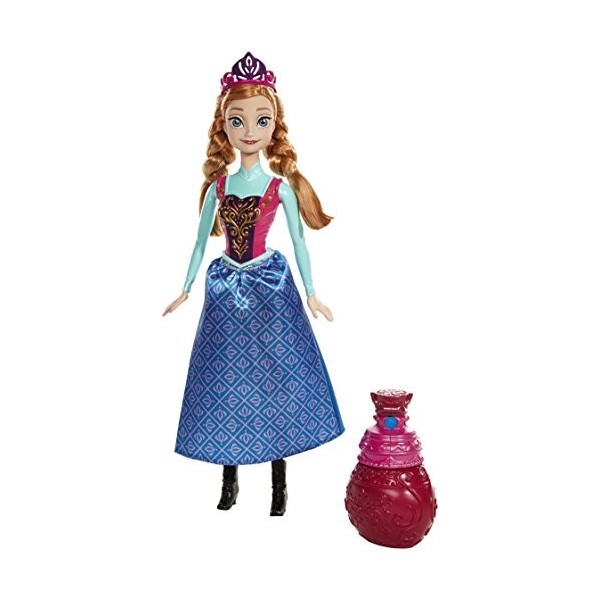 La Reine des Neiges - BDK32 - Poupée Mannequin - Princesse Anna Couleur Royale - Frozen