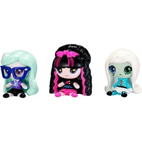 Monster High MINIS 3 Pack - Twyla Draculaura Frankie Stein Season 2 Figures