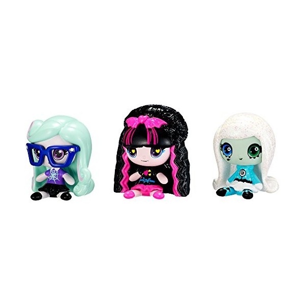 Monster High MINIS 3 Pack - Twyla Draculaura Frankie Stein Season 2 Figures