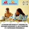 LEGO 10986 Duplo Ma Ville La Maison Familiale sur Roues, Jouet Ã‰ducatif, Set De Camping, Briques, Figurines, Jouet Voiture p