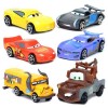 Siphus Voiture Cars, Jouet Cars, 6 Pièces Mini-Véhicules pour Enfants, Cars Autos comme Cadeaux Anniversaire, Décoration de G