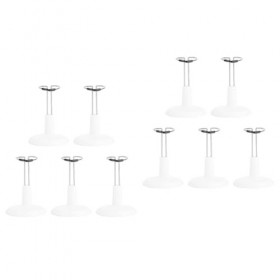 Toyvian 10 Pcs Support Frame Blanc Modèle Support Ours Stand Poupée Base Stand Blanc Poupée Stand Coloré Poupée Stands Manneq