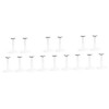 Toyvian 10 Pcs Support Frame Blanc Modèle Support Ours Stand Poupée Base Stand Blanc Poupée Stand Coloré Poupée Stands Manneq