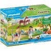 Playmobil 70512 Randonneurs et Animaux- Country- Le Poney Club- Cavalier Animaux