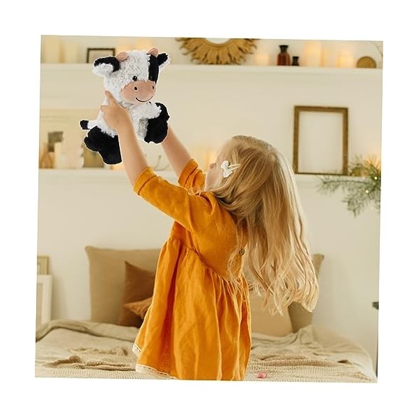 Didiseaon 2 Pièces en Peluche Poupée De Vache Jouet en Peluche Enfants Ensemble De Jeu Cadeaux pour Enfants Jouet pour Enfant