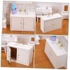 ibasenice 1Pc Évier Table Évier Accessoires Miniatures Maison De Poupée Meubles Miniature Table De Lavage Mini Poupée Jouet P