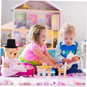 Toyvian 6 Pcs Art Accessoire Robe Mini Art Miniature Et Top Magicien Accessoires Ornements De Chien Chapeau Noir Artisanat Bé