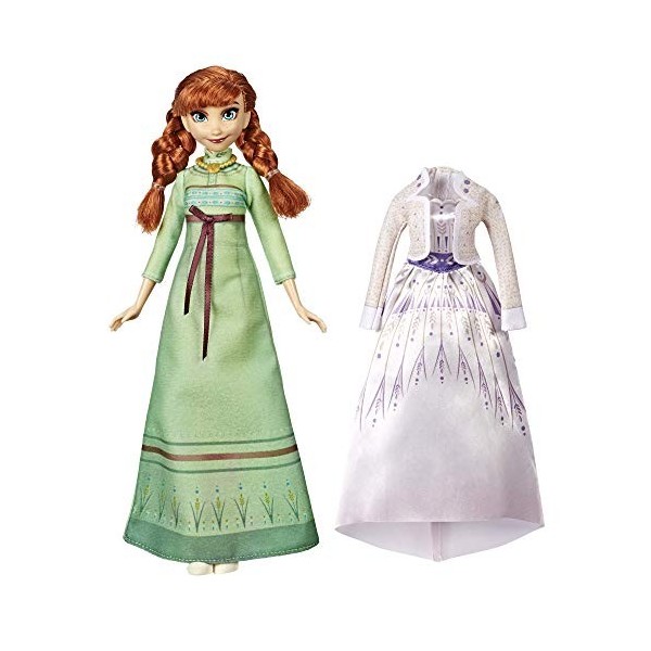 Disney La Reine des Neiges 2 – Poupee Princesse Disney Anna - Robe et chemise de nuit