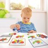 Puzzle en Bois Tangram Jouets Montessori Éducatifs 155PCS, Classiques Formes Géométriques pour Enfants Adaptées aux Enfants d