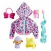 Barbie Extra Pack tenue et figurine, avec 6 éléments dont figurine Agneau, accessoires pour animal et accessoires mode pour p