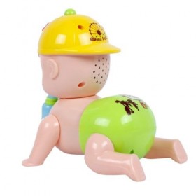 DRESSOOS 1 Pc Bébé Apprenant à Ramper Jouet Jouets pour Bébés Jouets Musicaux Poupée Électrique Jouet Électrique Poupée Rampa