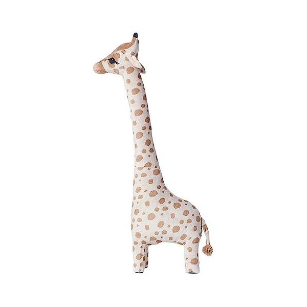 MOUMOUTEN Poupée Girafe en Peluche Jouant, Mignon Doux Remplissage Complet Haute élasticité Respectueux de la Peau Cadeau Par
