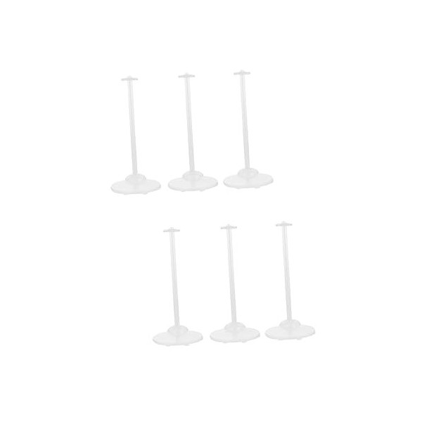 Toyvian 9 Pièces Cintre De Poupée Cintres DOrnement Mini Jouets De Poupées Support DHabillage De Poupée Décoration Miniatur