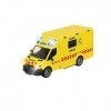 Majorette - Grand Series - Mercedes Ambulance - 15cm Echelle 1/43ème - Sons et Lumières - Dès 3 Ans - 213712001002