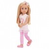 Glitter Girls – 14-inch Fashion Doll – Blonde Hair & Purple Eyes – Poseable Arms & Legs – Unicorn Ice Cream Outfit – 3 Years 