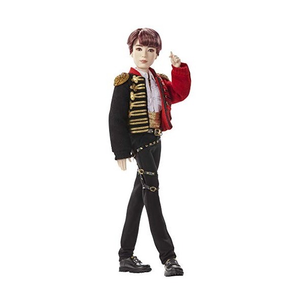 BTS x Mattel poupée Prestige Jungkook, à l’effigie du membre du groupe de K-pop en tenue de scène, figurine à collectionner, 