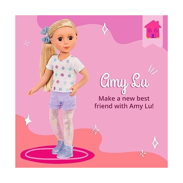 Glitter Girls Amy Lu GG51056Z Poupée articulée pour filles à partir de 3 ans